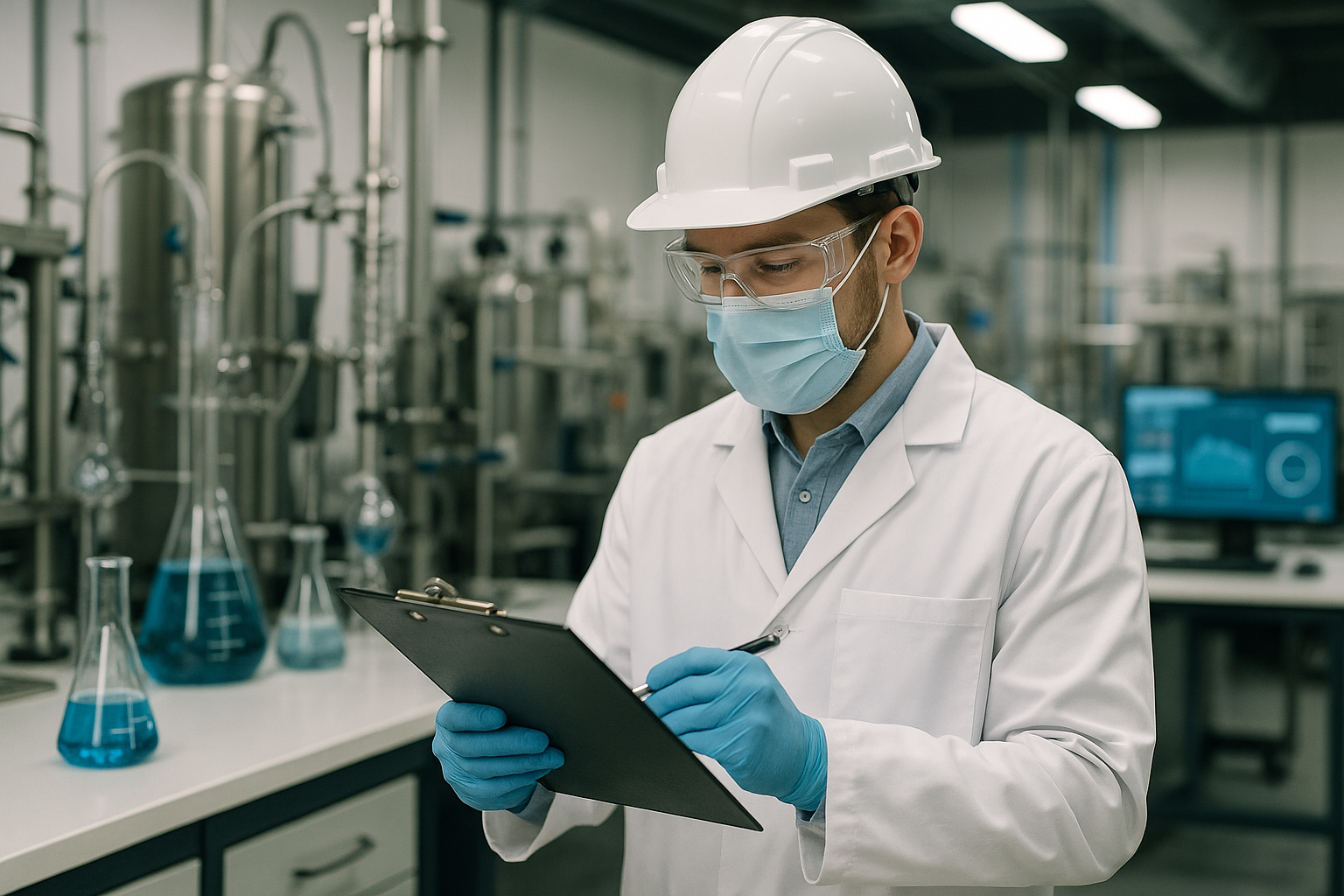 ingeniero quimico con formulario